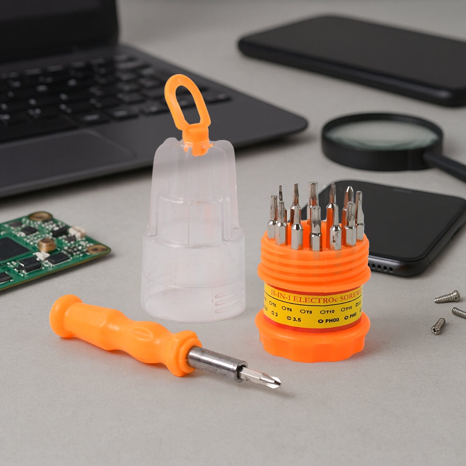 15 in 1 Multipurpose Precision Screwdriver Set 15 in 1 Multipurpose Precision Screwdriver Set